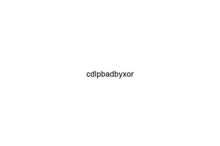 cdlpbadbyxor