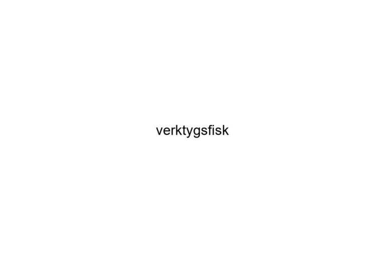 verktygsfisk