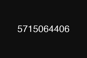 5715064406