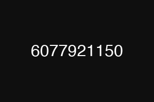6077921150
