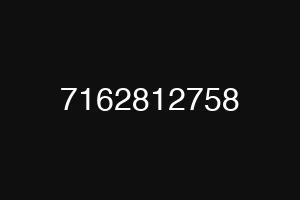 7162812758
