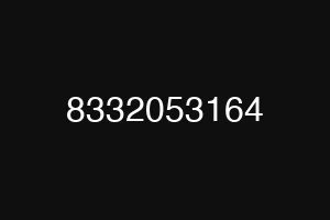 8332053164