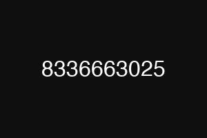 8336663025