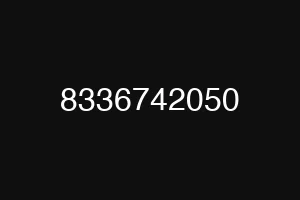 8336742050
