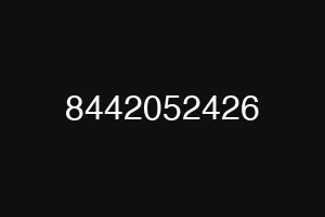 8442052426
