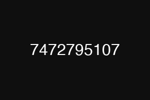 7472795107
