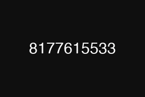 8177615533