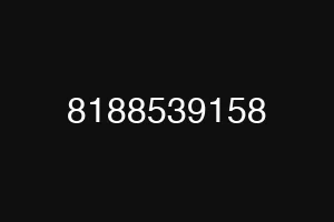 8188539158