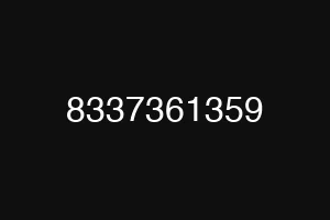 8337361359
