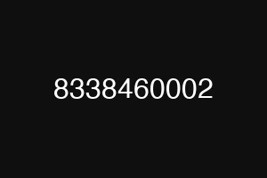 8338460002