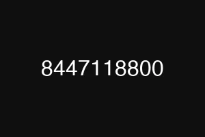 8447118800