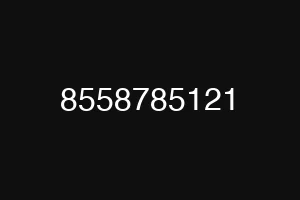8558785121