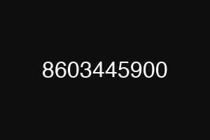 8603445900